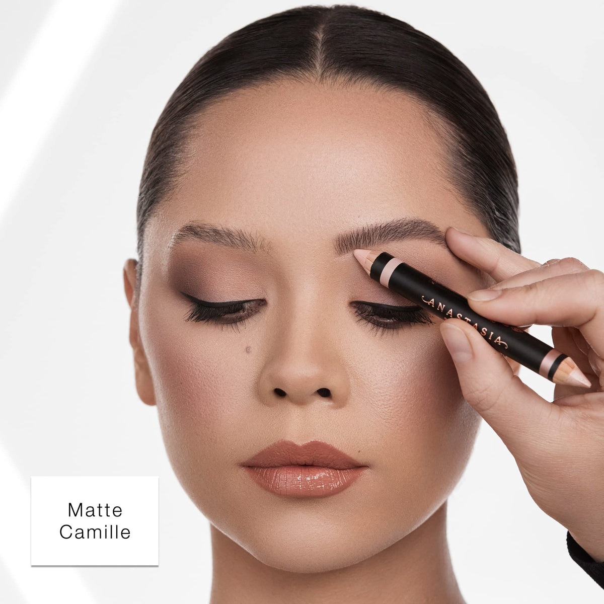 White Smoke Anastasia Beverly Hills - Highlighting Duo Matte & Shimmer Arch Lift Pencil