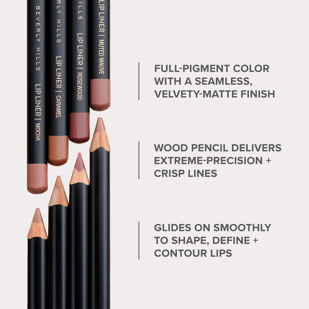 Misty Rose Anastasia Beverly Hills - Lip Liner Precision Matte Long-Lasting Pencil