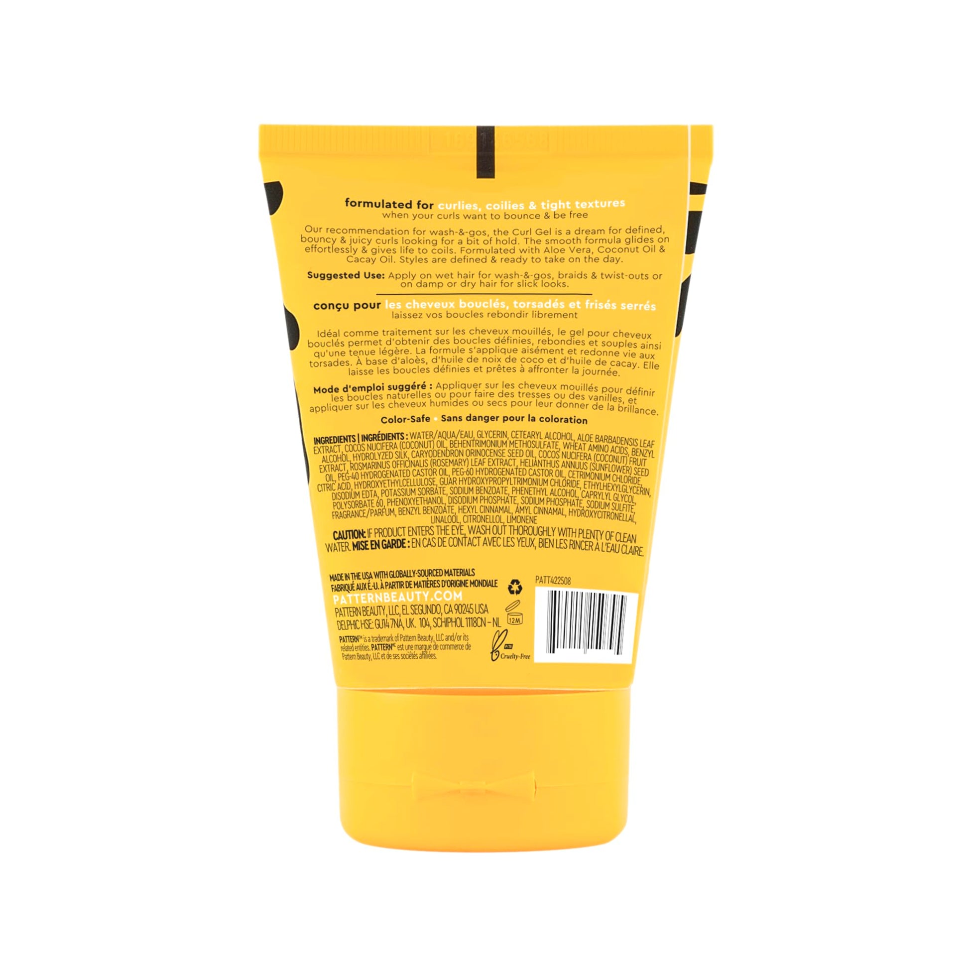 Sandy Brown PATTERN by Tracee Ellis Ross Curl Cocktail Kit: Leave-In Conditioner, Styling Cream, and Curl Gel