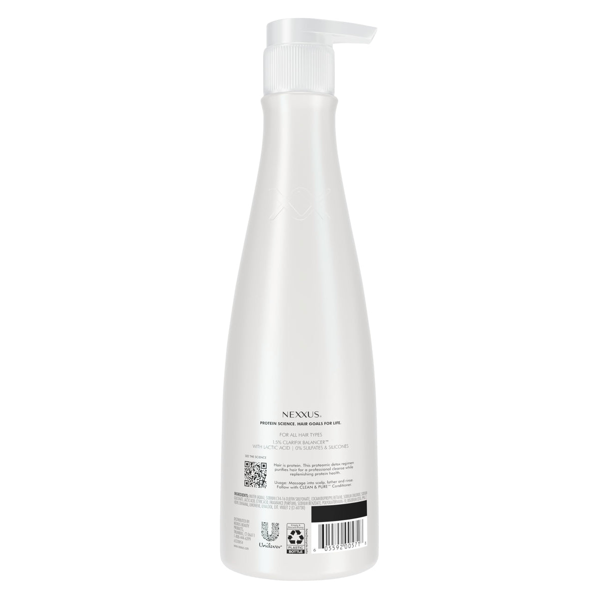Lavender Nexxus Clean & Pure Detox Clarifying Shampoo 13.5 oz