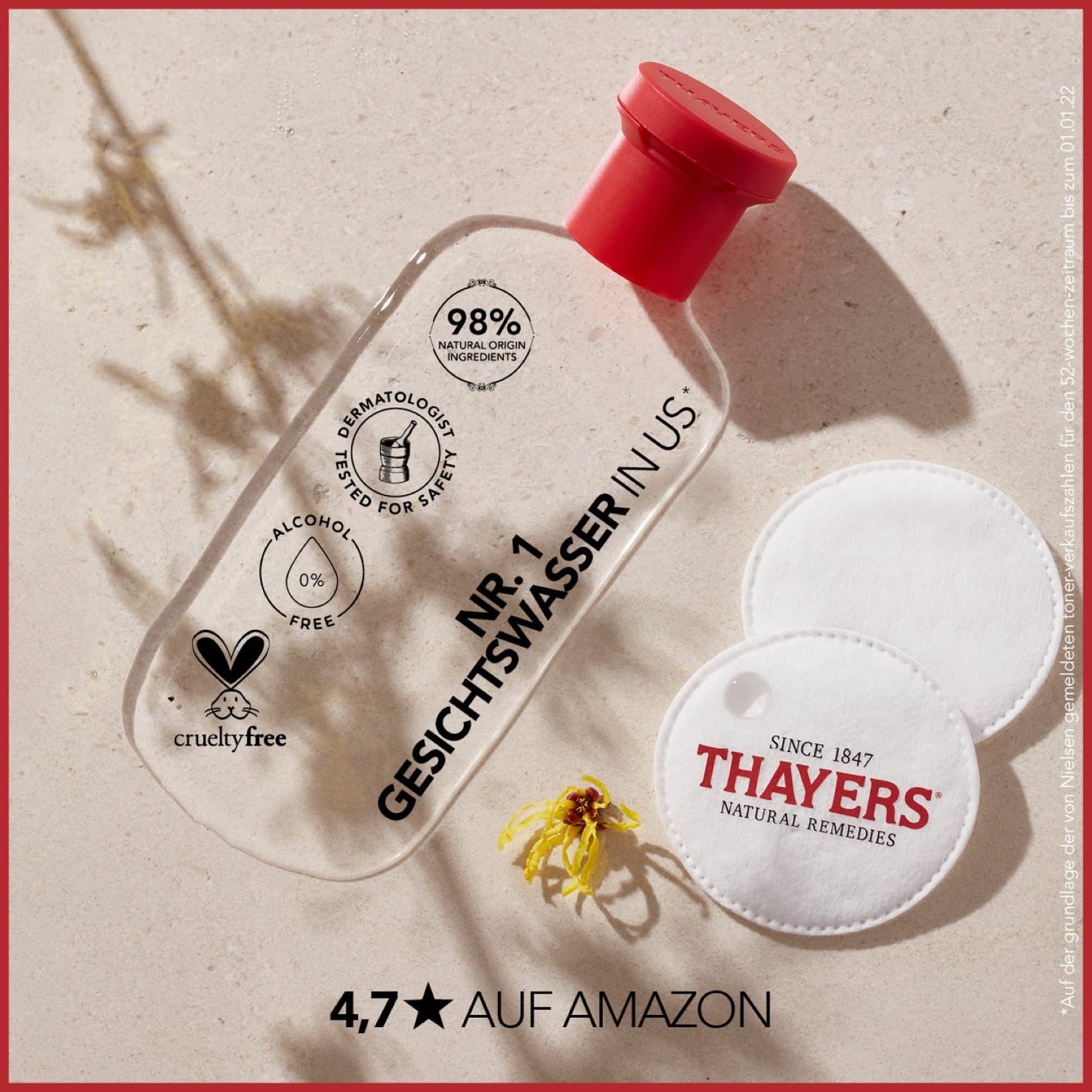 Gray Thayers Witch Hazel With Aloe Vera Unscented - 12 Fl Oz
