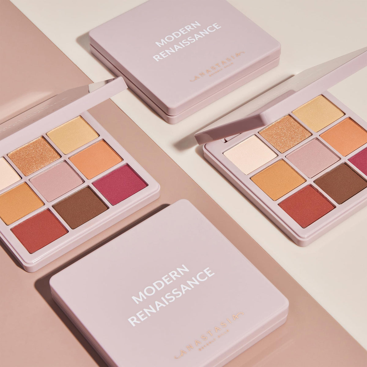 Light Gray Anastasia Beverly Hills - Embers Mini Eyeshadow Palette Warm Fiery Tones