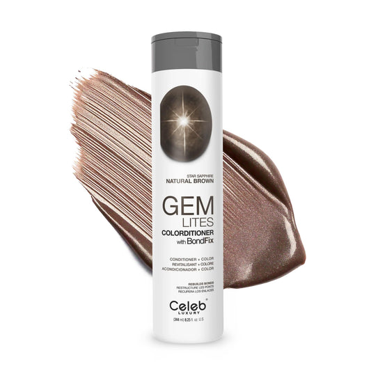 White Smoke Celeb Luxury Colorwash Color Depositing Conditioner - Color Refresher , Vegan Hair Dye Mask, Bondfix Bond Rebuilder, Gem Lites Star Sapphire