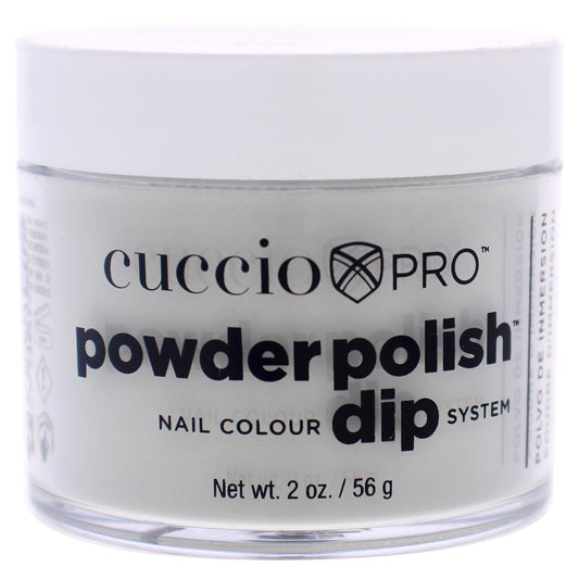 Light Gray Cuccio Pro Powder Polish Dip - Why, Hello! - Nail Lacquer for Manicures & Pedicures, Easy & Fast Application/Removal - No LED/UV Light Needed - Non-Toxic, Odorless, Highly Pigmented - 2 oz