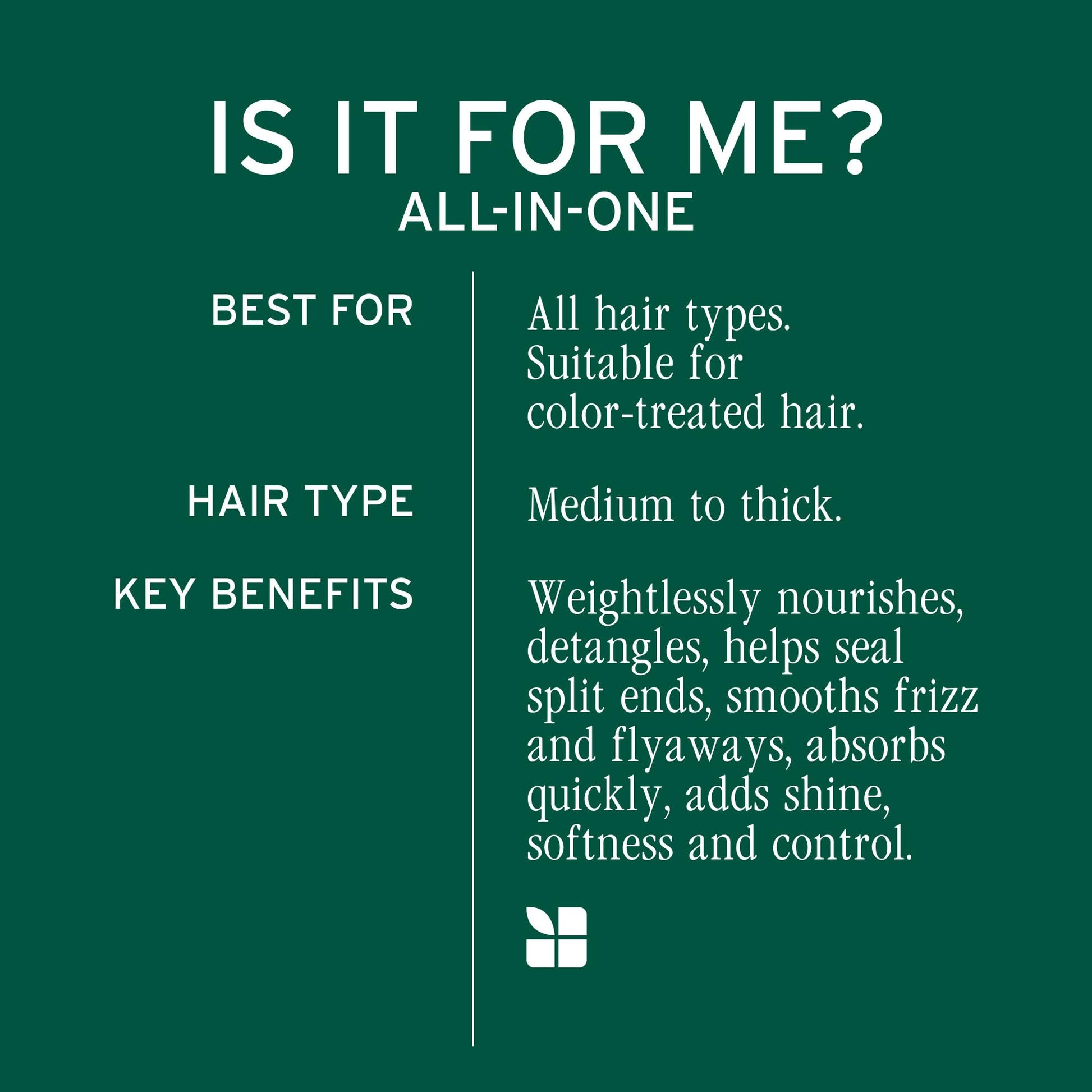 Dark Slate Gray Biolage All-In-One Multi-Benefit Styling Oil - Detangles, Nourishes & Smoothes, For All Hair Types, With Moringa Oil, Vegan, 3.4 Fl Oz