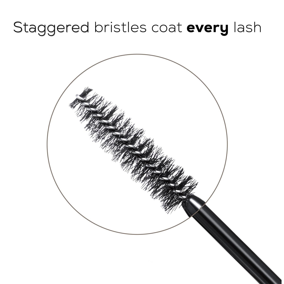 White Smoke bareMinerals Lashtopia Mega Volume Mascara, Ultimate Black, 0.4 oz
