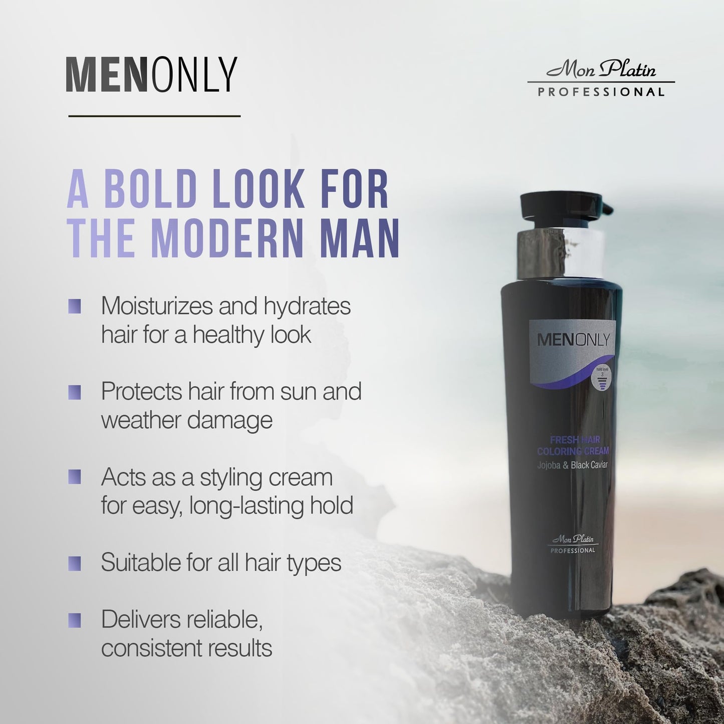 Lavender Mon Platin Man Only Hair Waxs and Creams