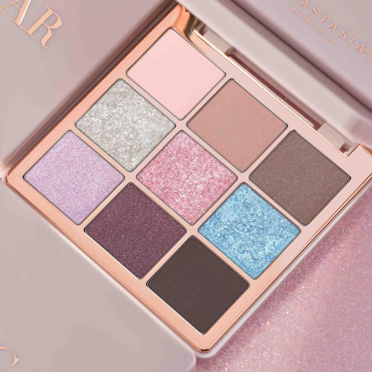Gray Anastasia Beverly Hills - Embers Mini Eyeshadow Palette Warm Fiery Tones