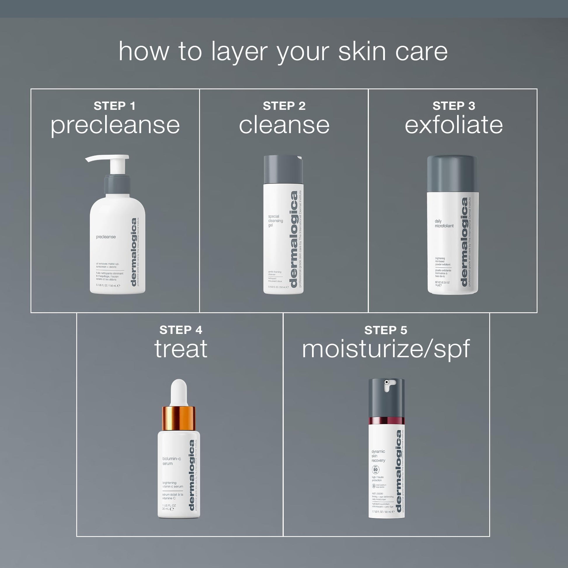 Dim Gray Dermalogica Daily Microfoliant, Face Exfoliator Scrub Powder with Salicylic Acid and Papaya Enzyme, Achieve Brighter, Smoother Skin Daily