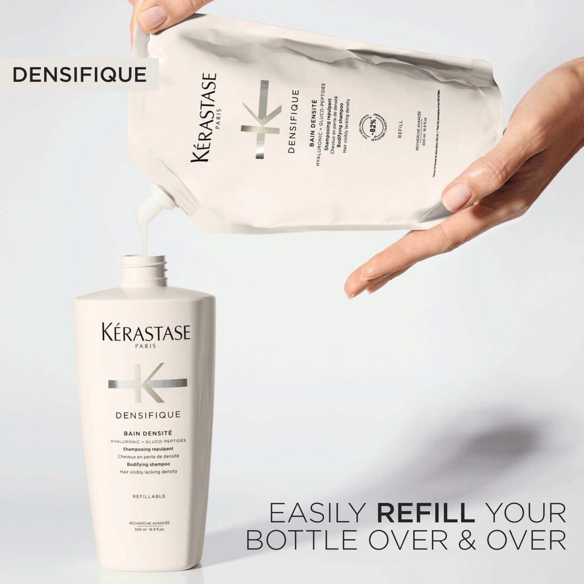 Lavender Kerastase Densifique Densité Shampoo Refill – Thinning Hair, 16.9 Fl Oz