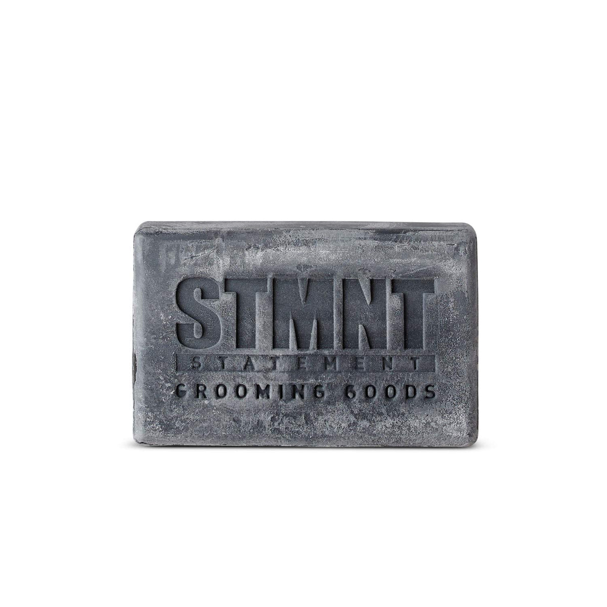 Dim Gray STMNT Grooming Goods Hair & Body Cleansing Bar, 4.4 oz | SLS/SLES Sulfates Free | Moisturizing Formula w/Activated Charcoal | Travel Friendly