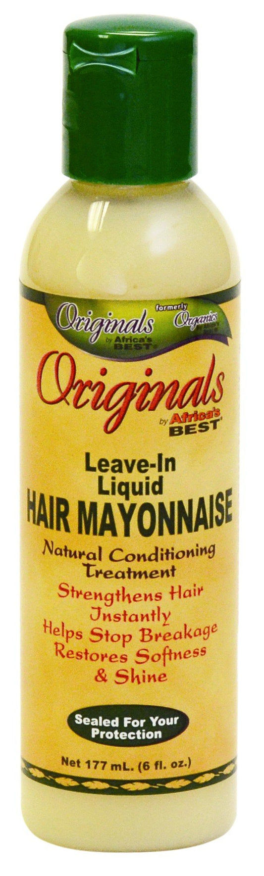 White Smoke Africa's Best Orig Hair Mayo Liquid Leave-In Condition 6 Ounce (Pack of 2)