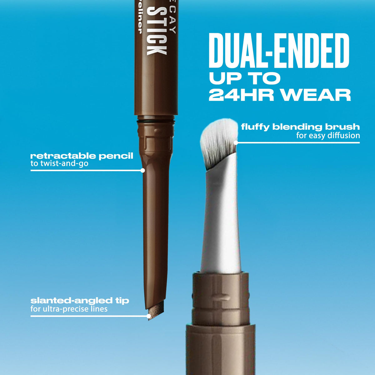 Dark Turquoise URBAN DECAY 24/7 Liquid Stick Eyeliner - Duochrome Copper (Solar Flick)