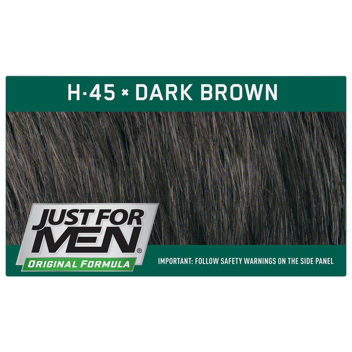 Dark Slate Gray Just For Men Original Formula Men's Hair Color, Dark Brown