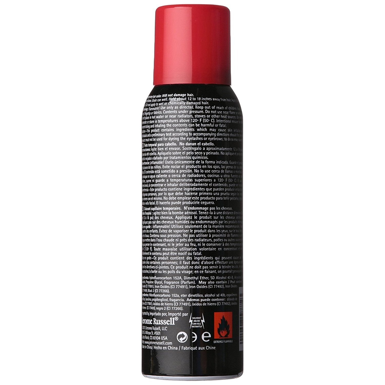 Dark Slate Gray Jerome Russell Hair Color Thickener for Thinning Hair, Black 3.5 oz (Pack of 12)