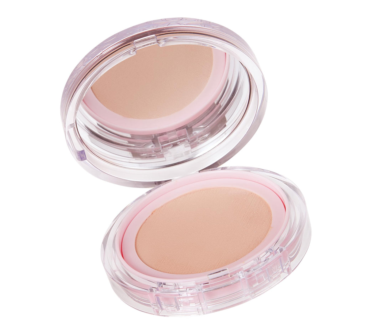 White Smoke TONYMOLY Gel Glow Cushion Foundation, Warm Beige - Buildable Coverage