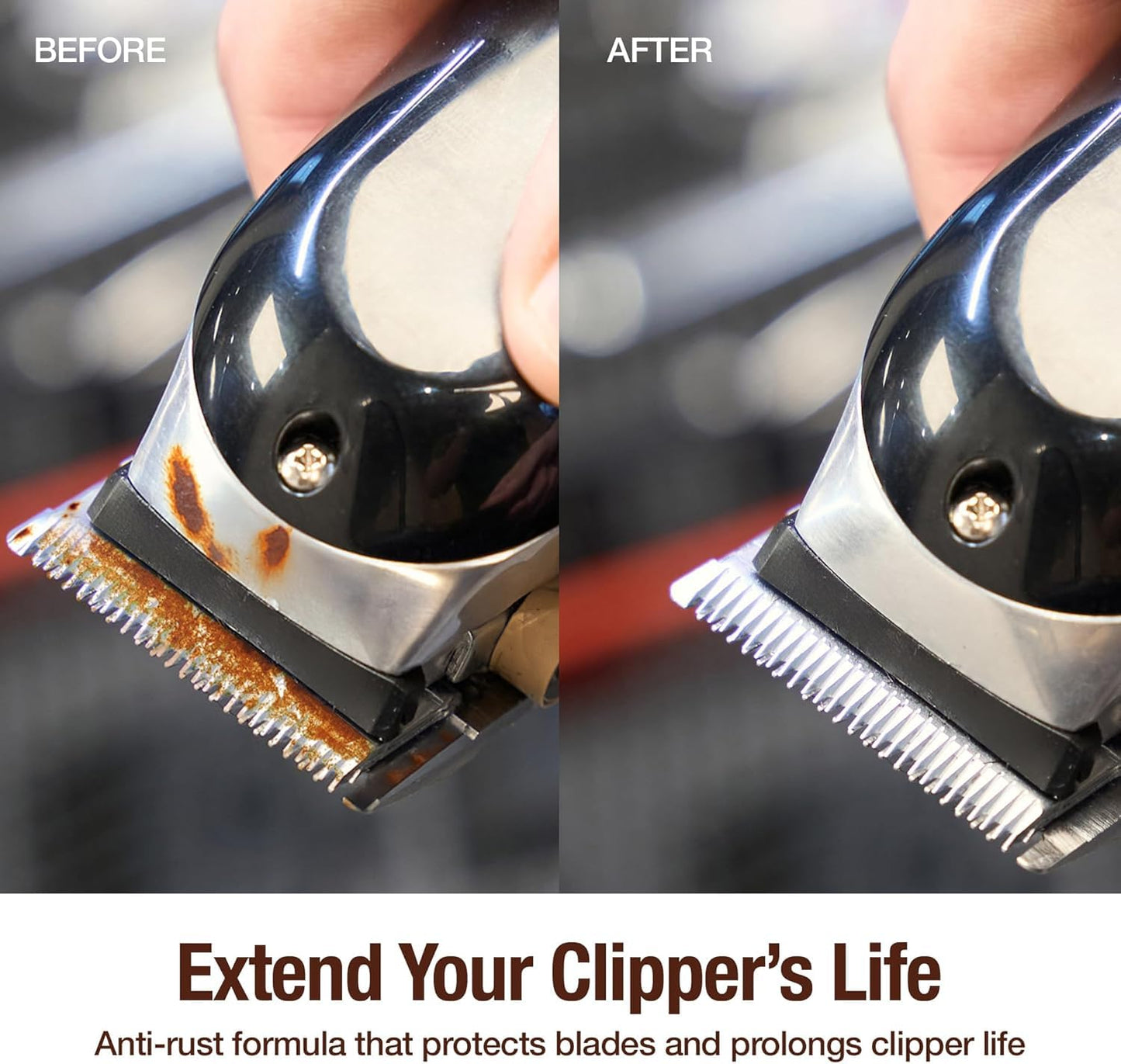 White Smoke CLIPPERCIDE 5-in-1 Clipper Disinfectant Spray 15oz, 3 Pack | Cleans, Lubricates, Cools, Prevents Rust & Disinfects | Professional Clipper Spray for Barbers, Stylists & Pet Groomers | Made by BARBICIDE