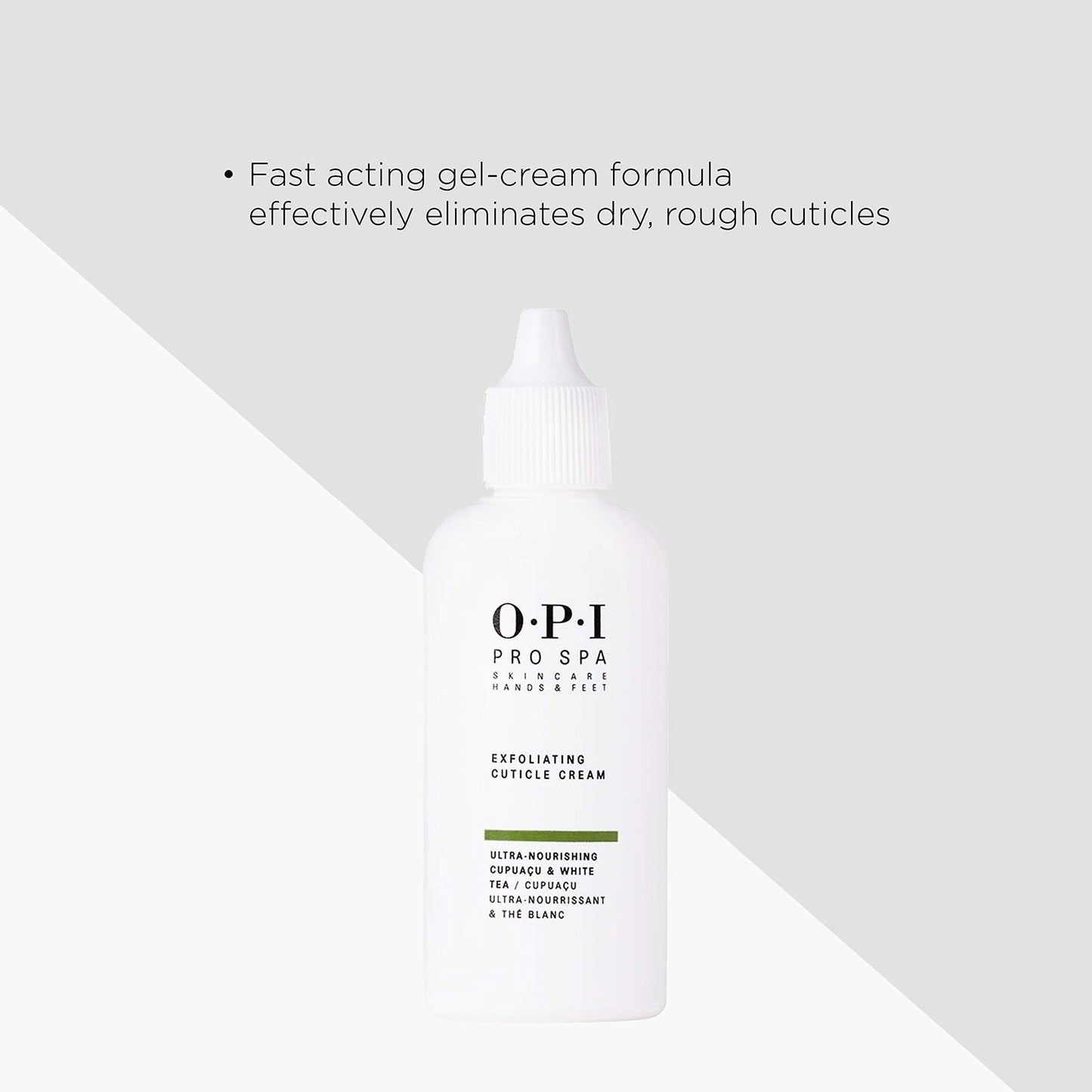 Lavender OPI ProSpa Exfoliating Cuticle Cream | Cuticle Remover for Nails | Gel Cream Formula for Dry, Rough Hands | 0.9 fl oz