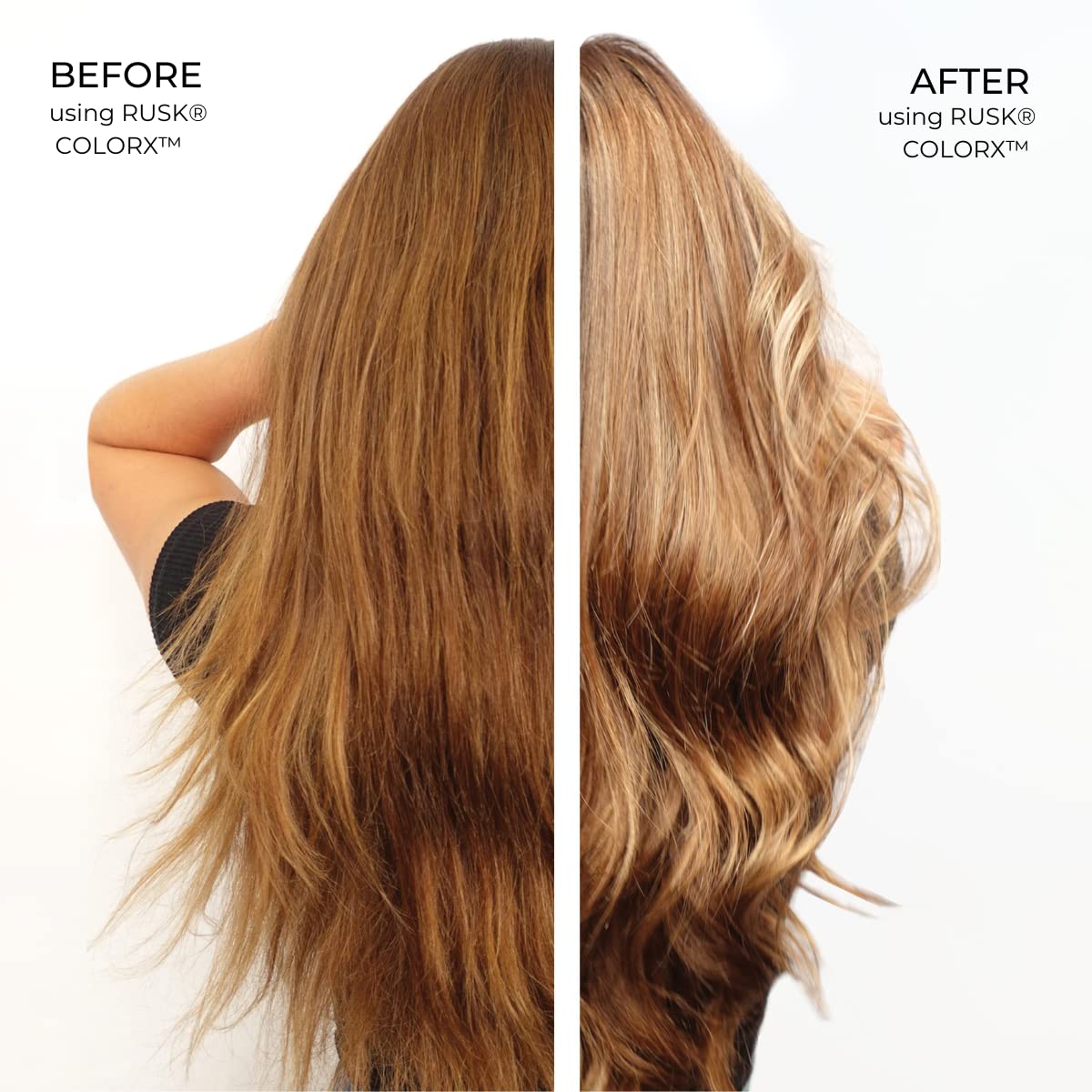 White Smoke RUSK COLORx Color Care, Weightless Conditioner, Repairs and Conditions, Extend and Protect Color From Fading Up To 35 Washes, 33 oz