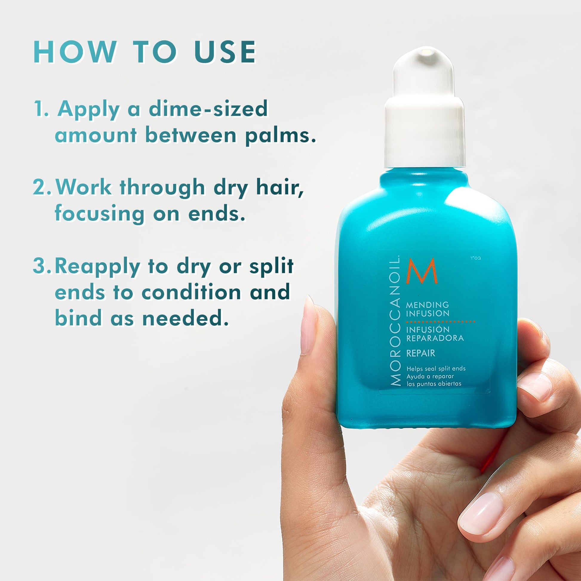Lavender Moroccanoil Mending Infusion Styling Hair Serum, 2.5 Fl. Oz.