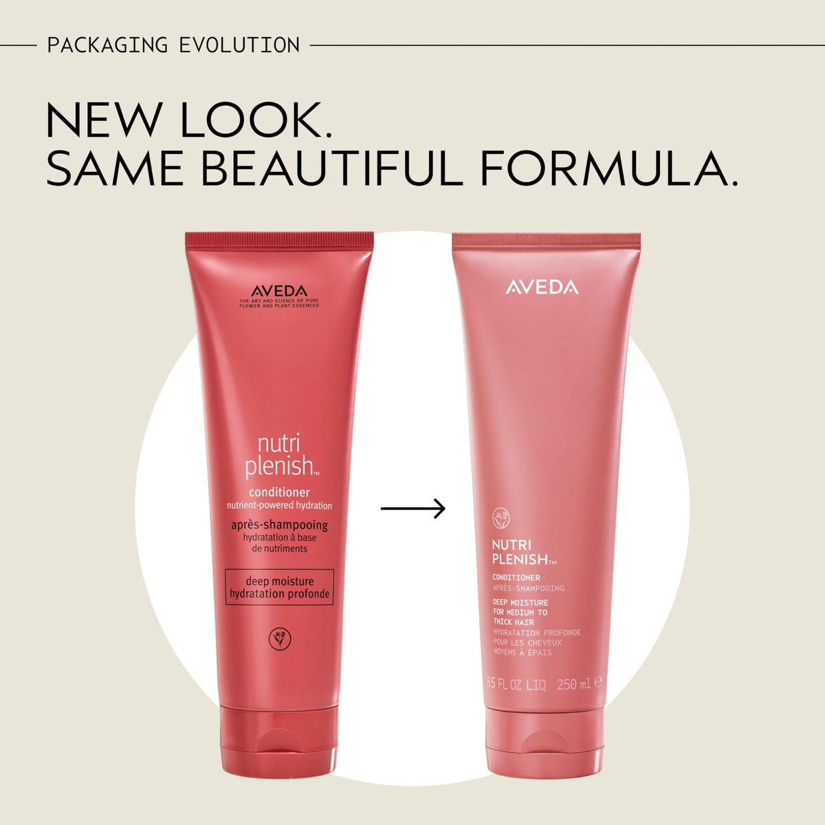Antique White AVEDA Nutriplenish Conditioner Deep Moisture | Rich Superfood Conditioner for Dry to Very Dry Hair | Organic Pomegranate Oil, Coconut Oil, Mango Butter | 96% Naturally Derived*, 8.5 Fl Oz
