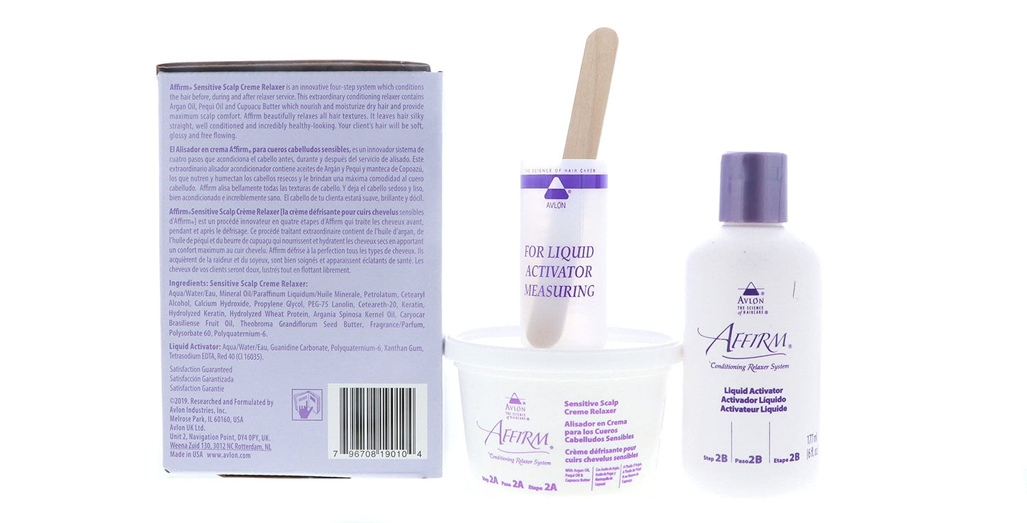 White Smoke Affirm Relaxer Kit 4 Applications