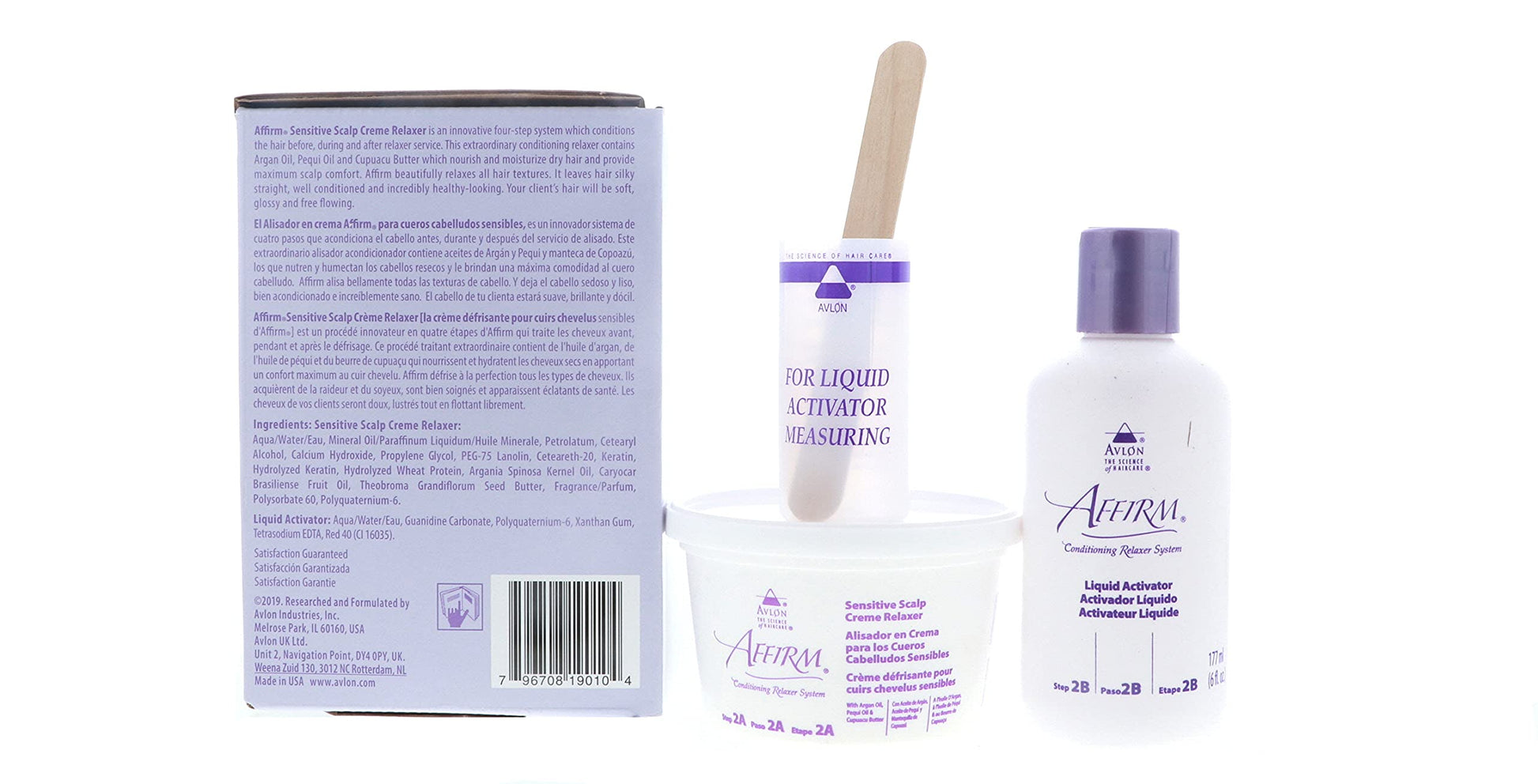 White Smoke Affirm Relaxer Kit 4 Applications