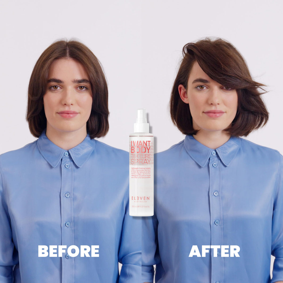 Lavender ELEVEN AUSTRALIA I Want Body Texture Spray, Fine to Medium Hair