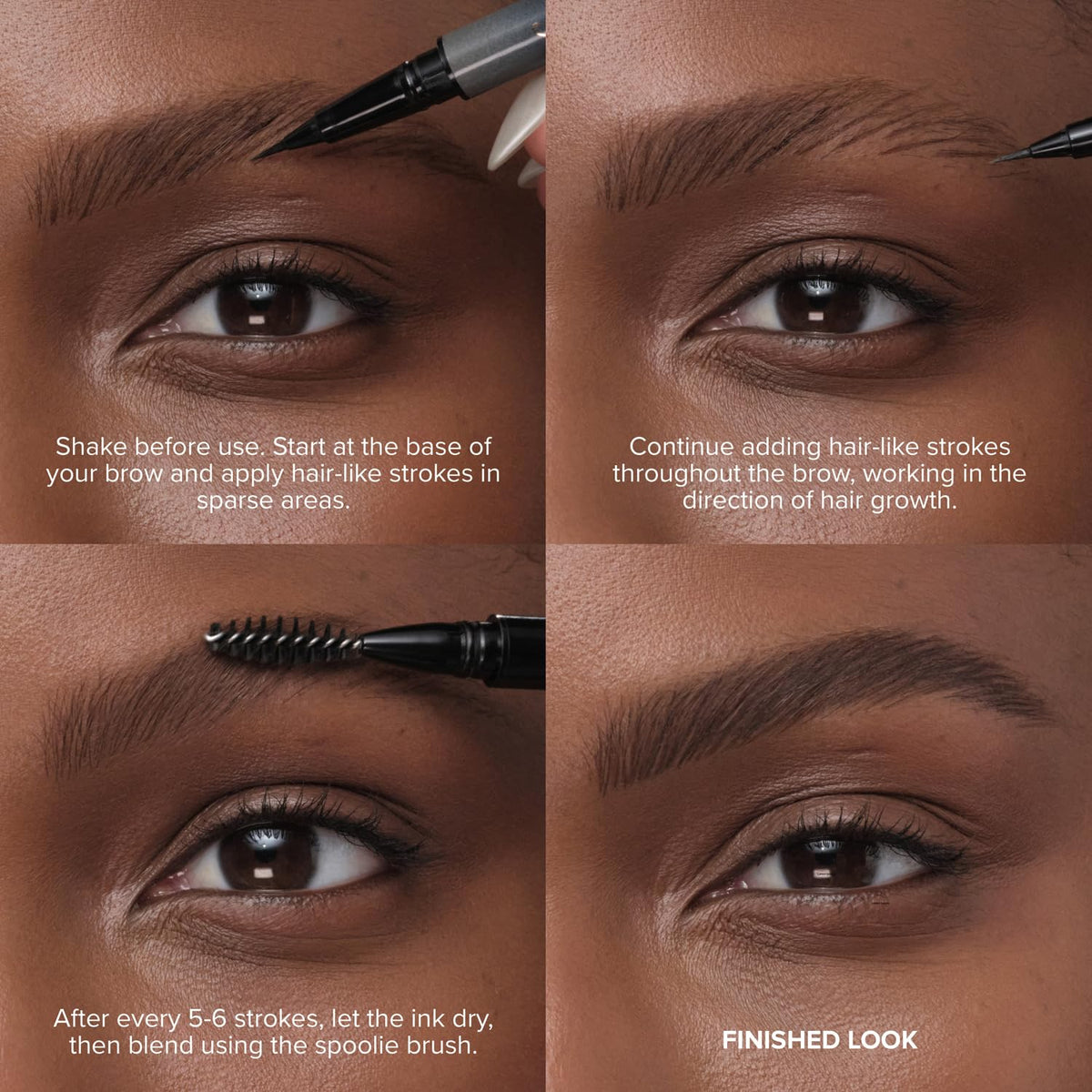 Dark Olive Green Anastasia Beverly Hills - MicroStroke Brush Fine Tip Eyebrow Detailing Pen