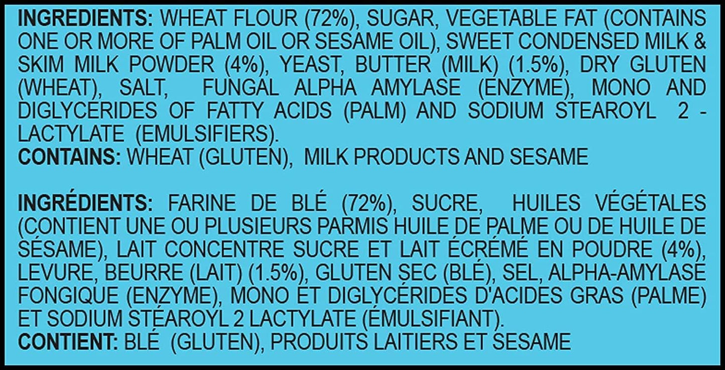 Cadet Blue Britannia Toastea Milk Rusk 9.87oz (280g) - Biscotte Au Lait Crispy, Crunchy Tea Moments Breakfast & Time Snacks Halal and Suitable for Vegetarians (Pack of 8) 78.08 Ounce