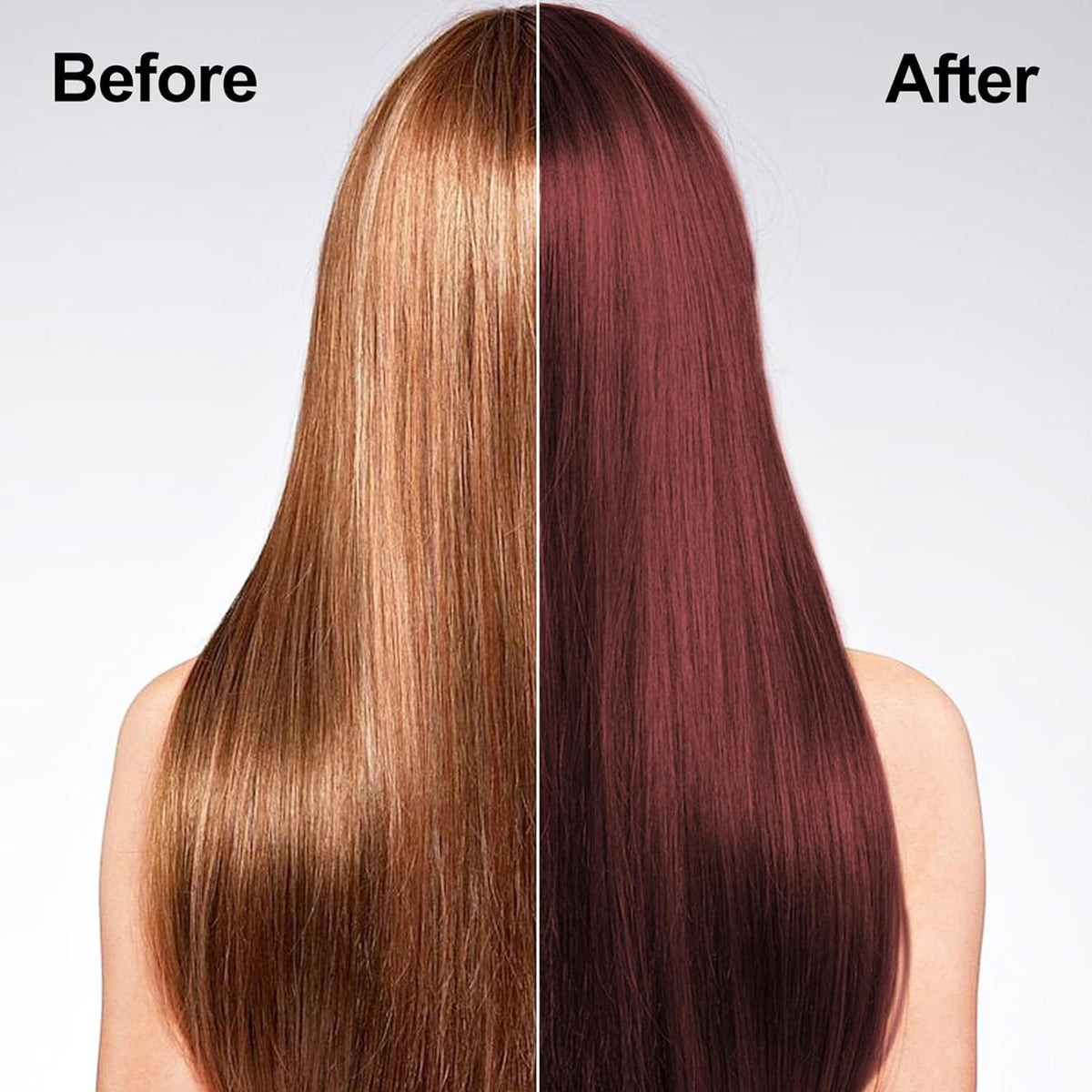 White Smoke TYAYW Deep Wine Red Hair Dye Shampoo 3 in 1 for Gray Hair, Instant Hair Dye for Men Women, Long-lasting & Natural Hair Color Shampoo, Effect in Minutes, 16.9 Fl Oz