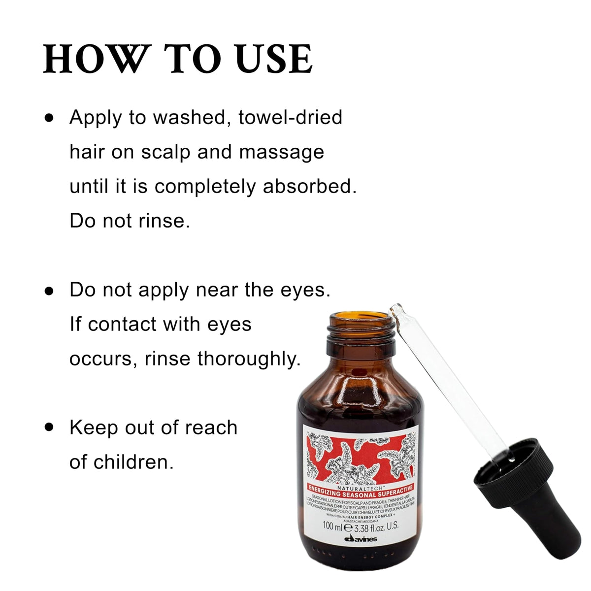 White Smoke Naturaltech Energizing Seasonal Superactive Serum for thinning fragile hair