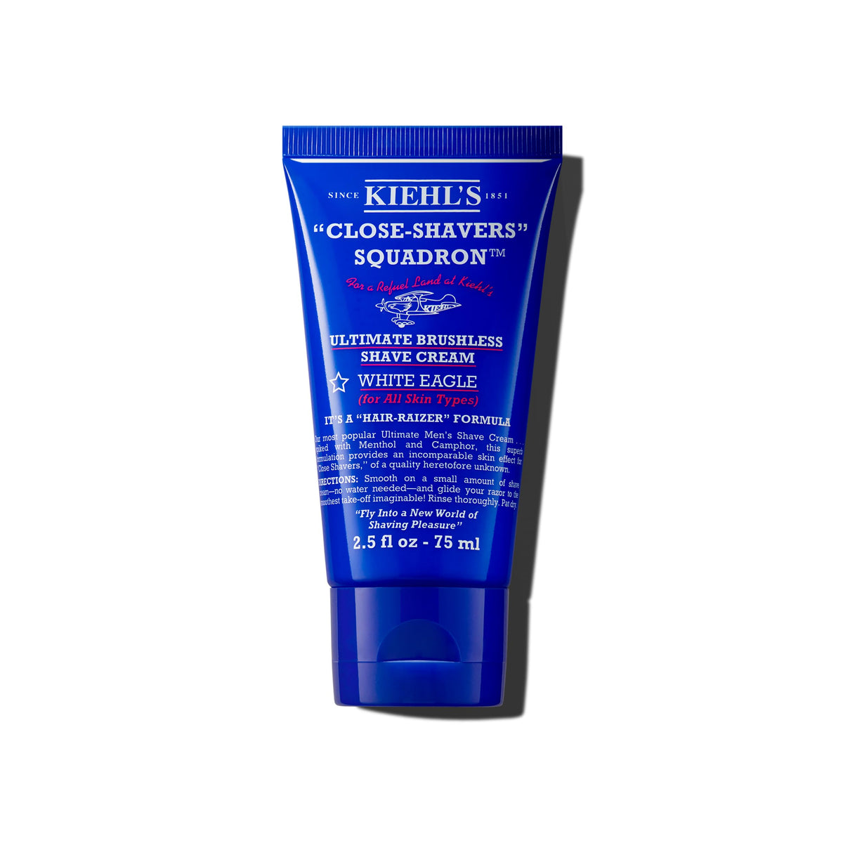 White Smoke Kiehl's - Ultimate Brushless Shave Cream White Eagle for All Skin Types
