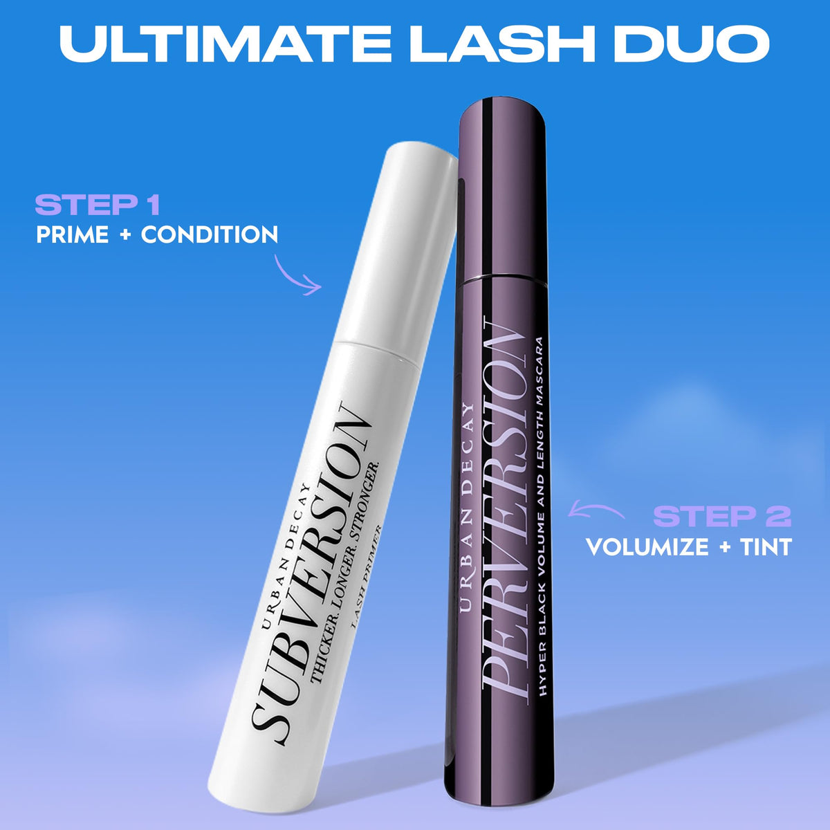 Royal Blue Urban Decay Perversion Lengthening + Volumizing Mascara - Intense Black