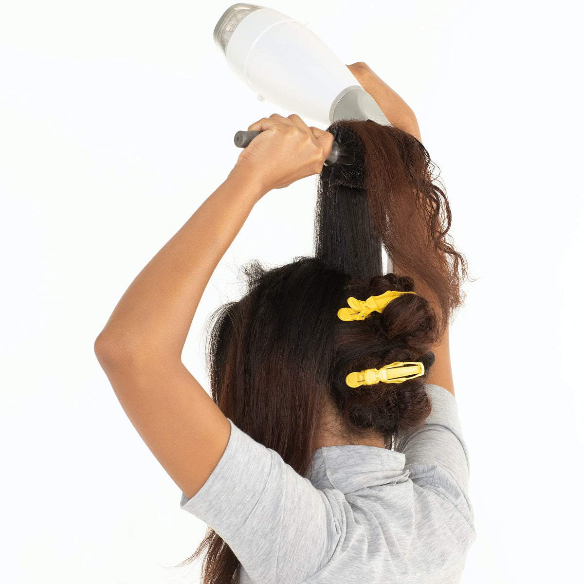 White Smoke Drybar Big Hair Besties Kit, 16 Self-Grip Rollers & 6 Hair Clips