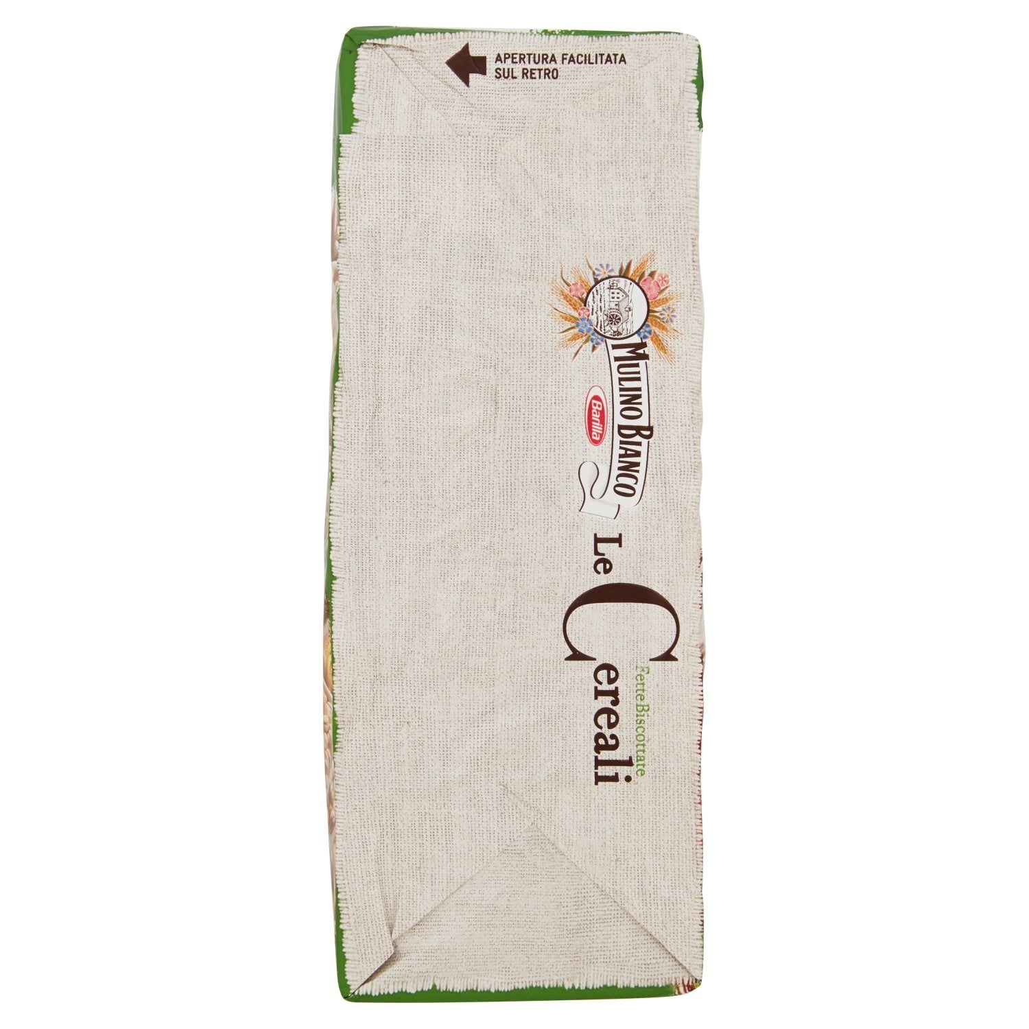 Light Gray Mulino Bianco: " Le Cereali " Fette Biscottate 32 count - Rusks with cereals: Rice , barley, wheat , oats and rye together. - 11.11 Oz (315g) [ Italian Import ]