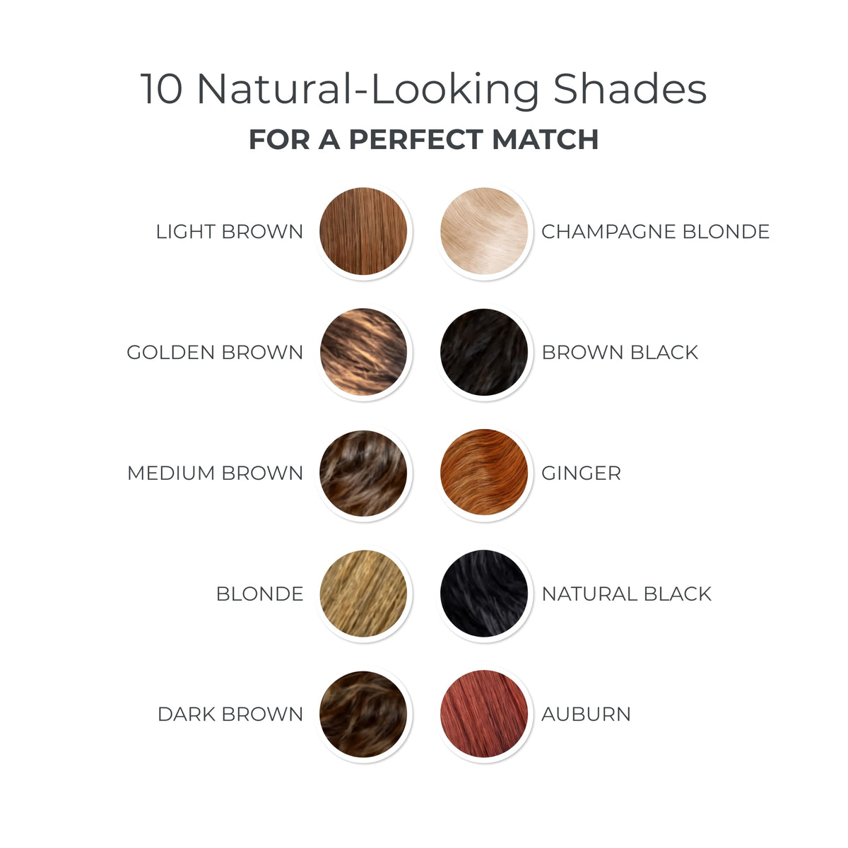 White Smoke Simpler Hair Color - Women's Full Coverage Hair Dye Kit, Auburn