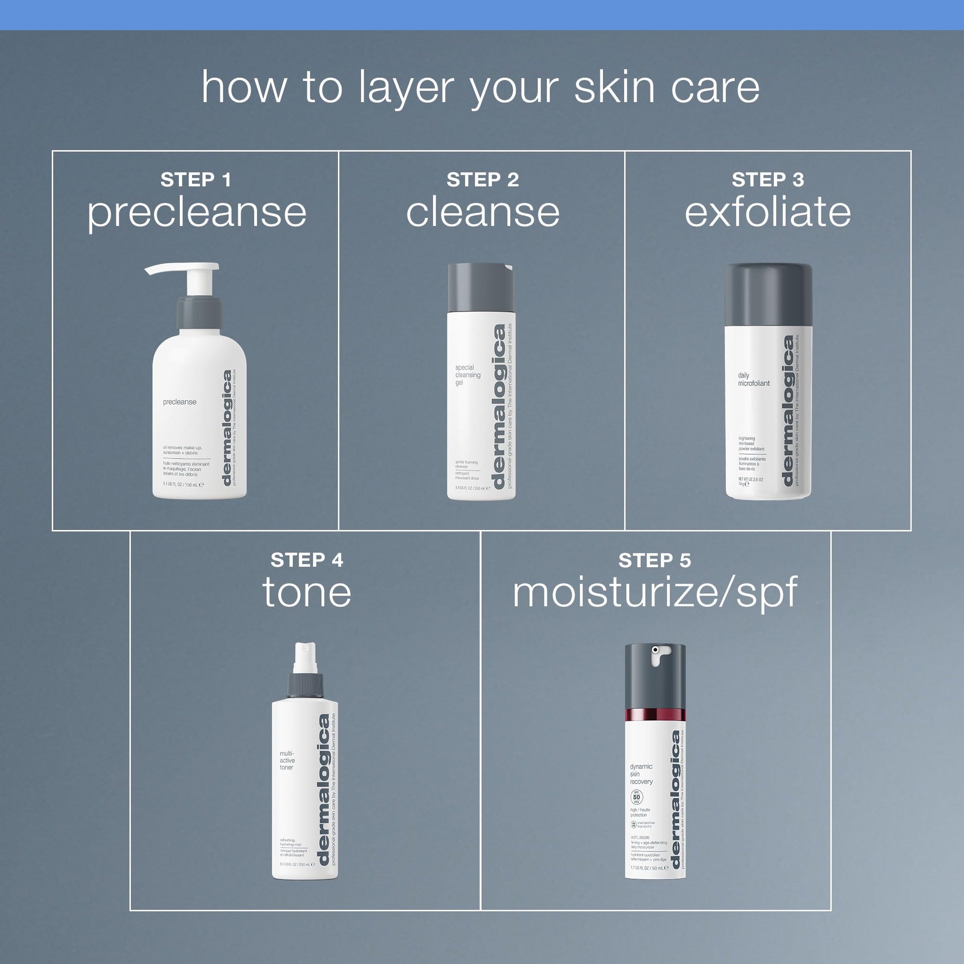 Slate Gray Dermalogica Multi-Active Toner, Facial Spray for Hydrating, Calming, Refreshing - Help Condition Skin and Prepare for Moisture Absorption, 8.4 Fl Oz