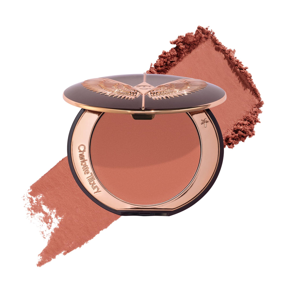 White Smoke Charlotte Tilbury Airbrush Flawless Blush Blur - Powder Color for Cheeks