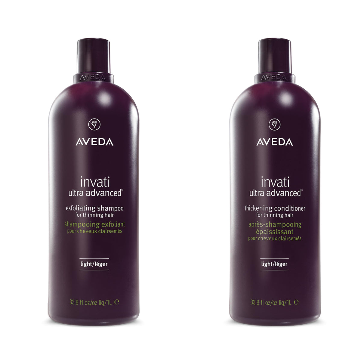 White Smoke AVEDA Invati Ultra Advanced Exfoliating Shampoo Light | Step 1 of 4 | Reduces Hair Loss by 77% | for Fine to Medium Thinning Hair Types | Normal to Oily Scalp | 95% Naturally Derived*, 33.8 Fl Oz