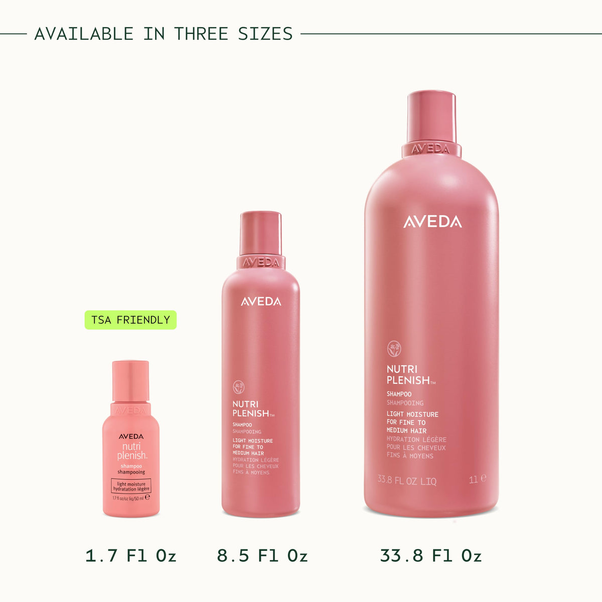 White Smoke AVEDA Nutriplenish Shampoo Light Moisture | Hydrating Shampoo for Fine to Medium Dry Hair | Organic Pomegranate Oil, Coconut Oil, Mango Butter | 93% Naturally Derived*, 33.8 Fl Oz
