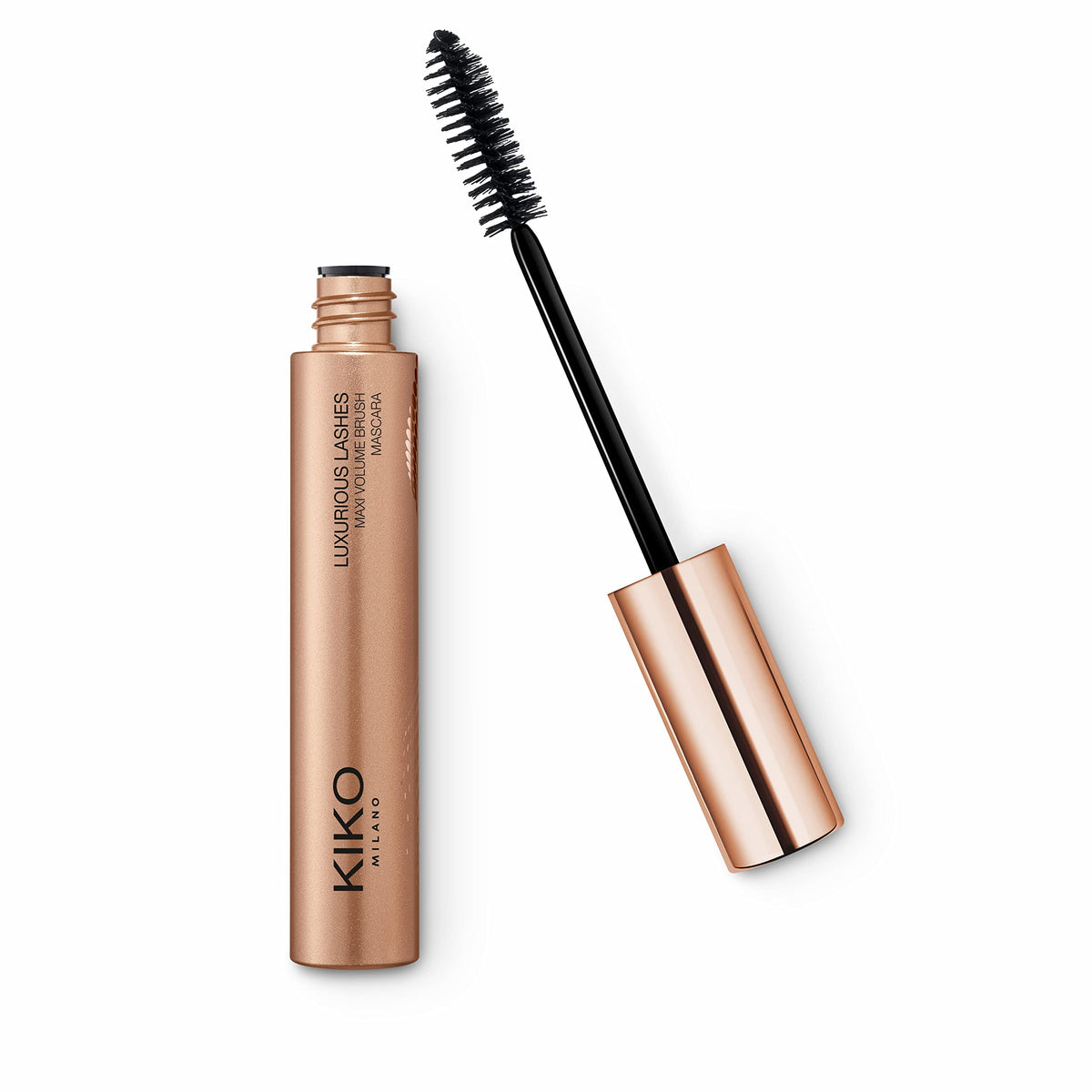 White Smoke KIKO Milano Luxurious Lashes, Maxi Volume Brush Mascara