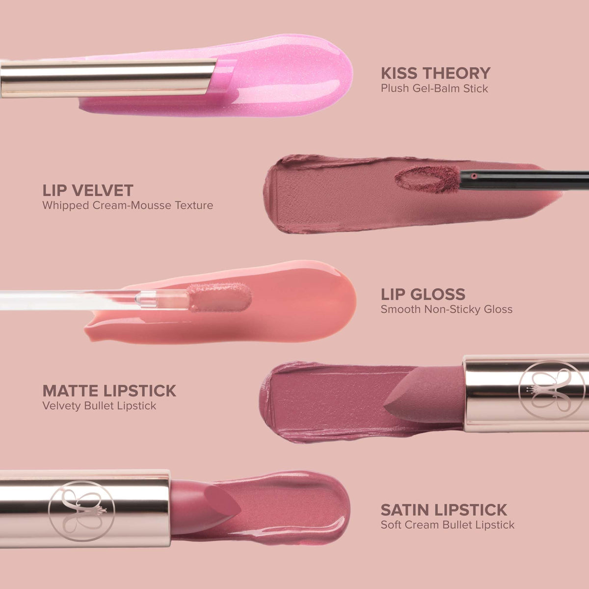 Light Pink Anastasia Beverly Hills - Kiss Theory Hydrating Glossy Shine Lip Balm