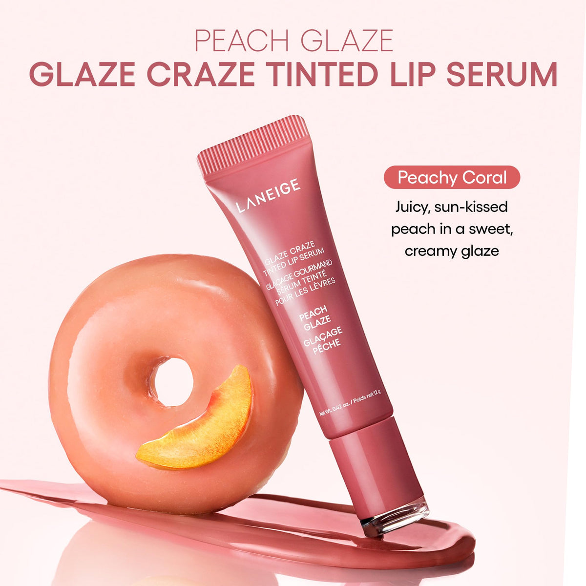 White Smoke LANEIGE Blurred Skin & Glowy Lips Set