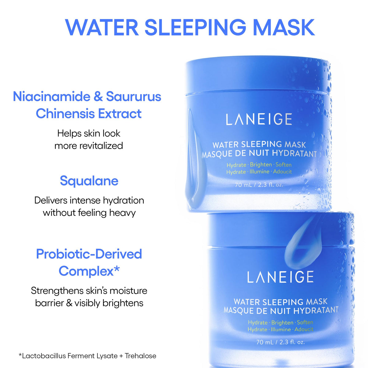 White Smoke LANEIGE Daily Hydration Essential Set