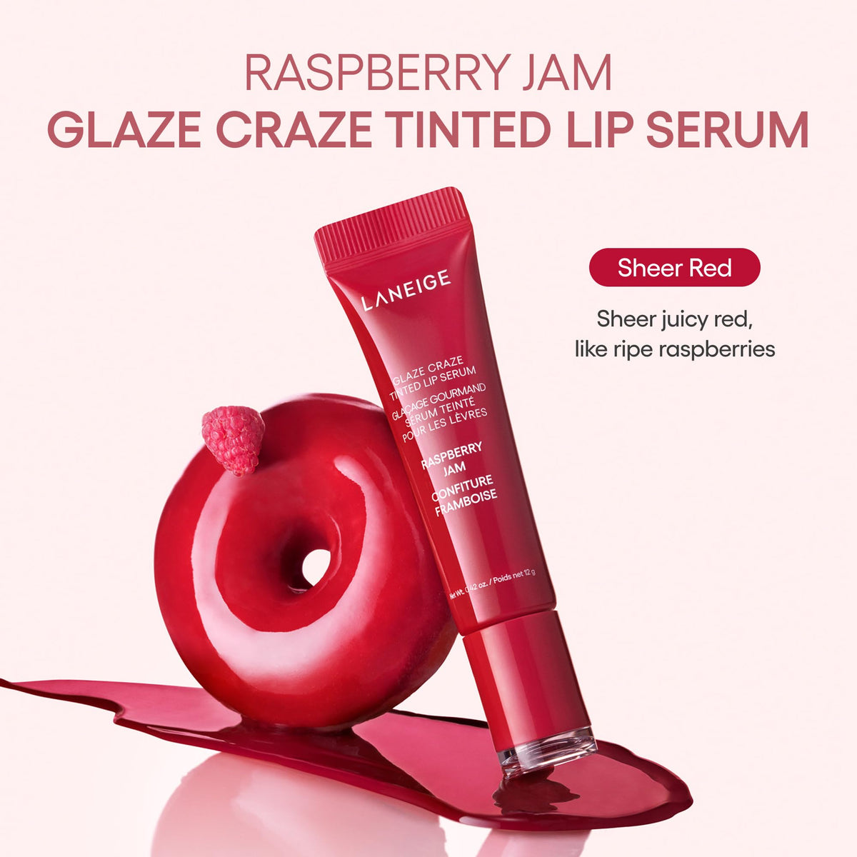White Smoke LANEIGE Blurred Skin & Glowy Lips Set