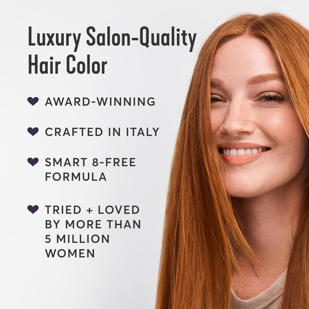 Lavender Madison Reed Radiant Hair Color Kit, 8CC Dark Vivid Copper Blonde, 1 Pack