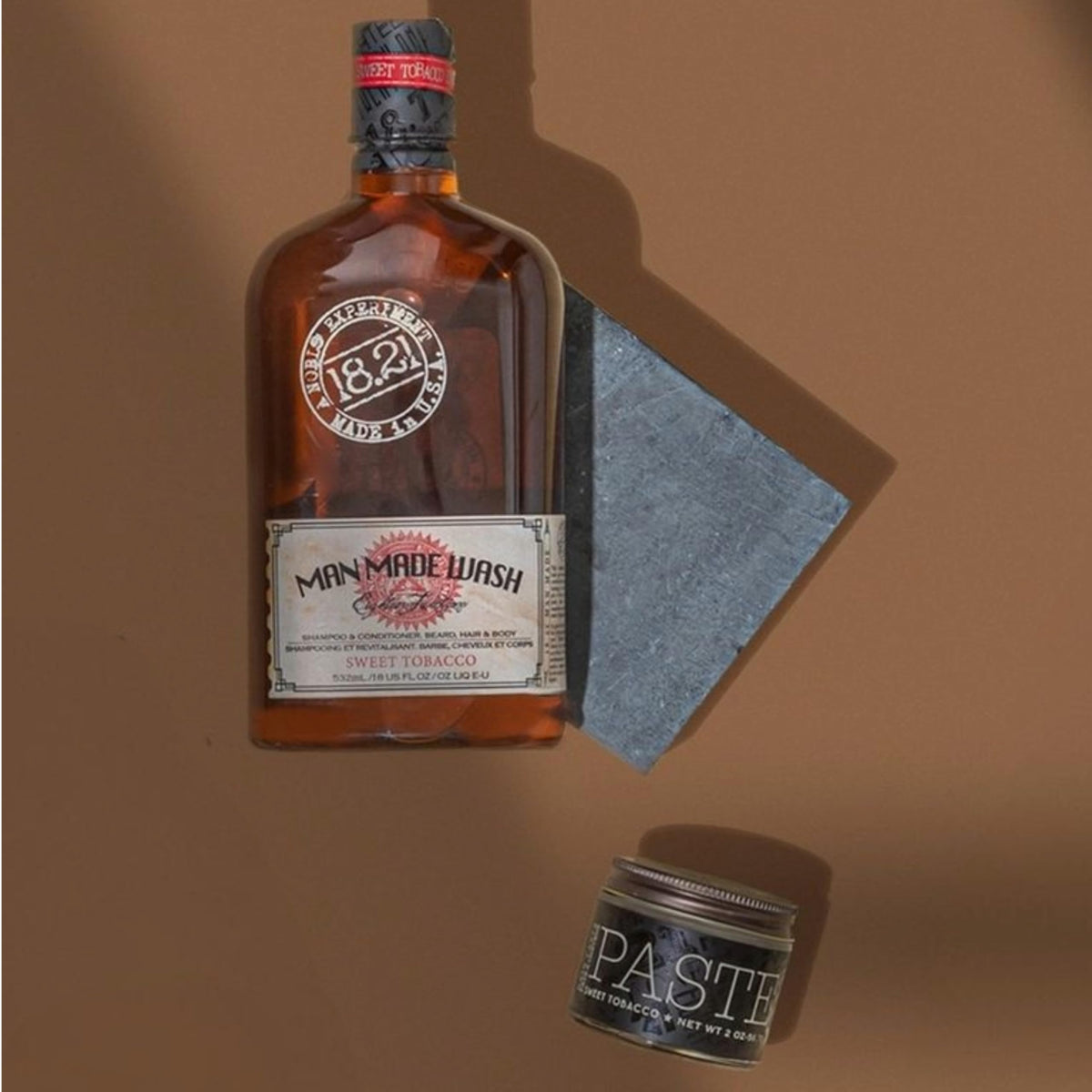 Dark Olive Green 18.21 Man Made Men's Book of Good Grooming Gift Set