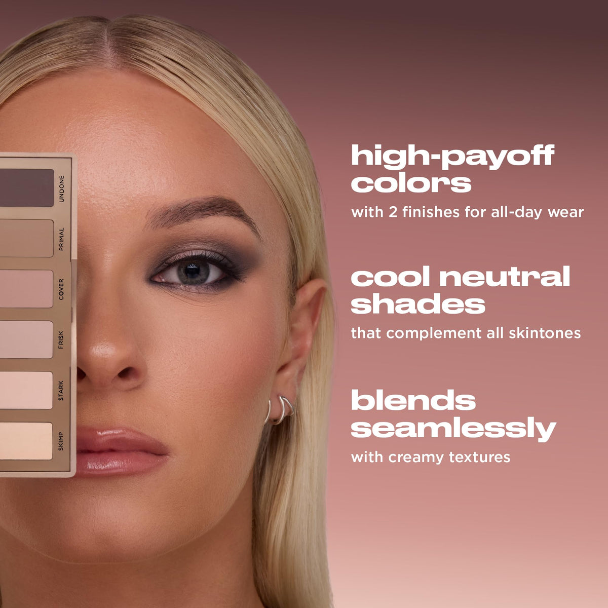 Dark Olive Green Urban Decay Naked2 Basics Matte Eyeshadow Palette - 6 Cool Neutral Shadows