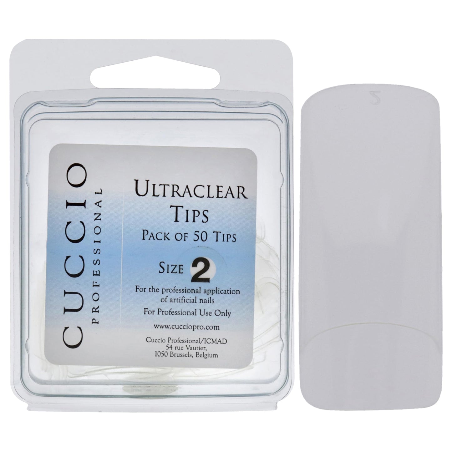 Gray Cuccio Pro Ultraclear Tips - 2 50 Pc, 50count